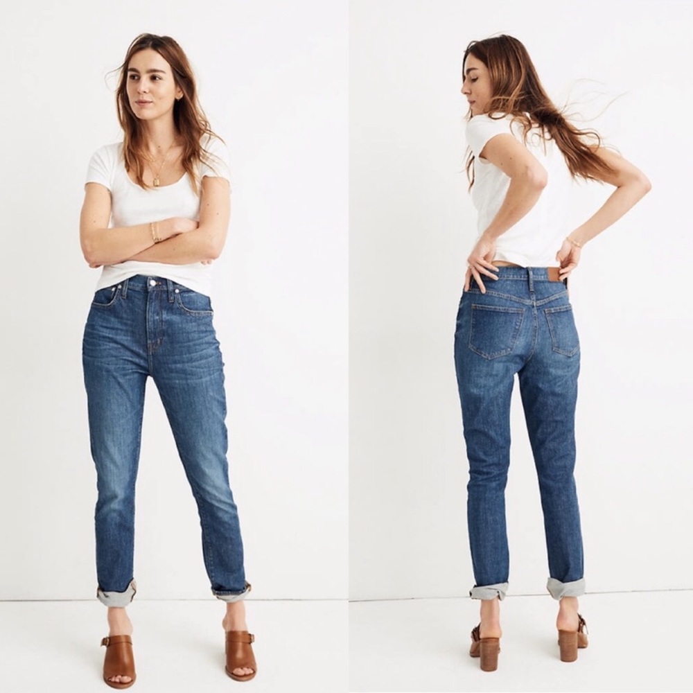 NWT Madewell High-Rise Slim Boyjean - 25